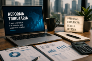 Reforma Tributária para empresas, Reforma Tributária B2B, Reforma Tributária e vendas, Reforma Tributária e marketing, comunicação B2B, marketing B2B, vendas B2B